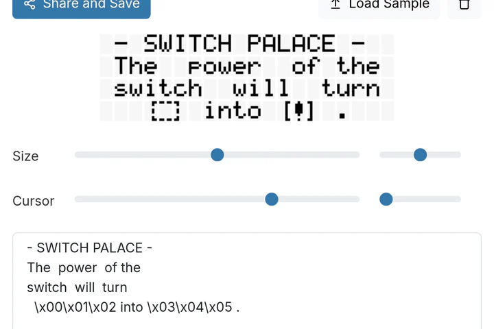 Character LCD designer